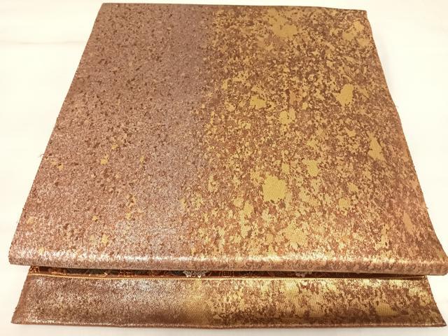 平和屋着物◎六通柄袋帯 唐織 霞宝尽くし 金銀糸 引箔 正絹 逸品 AABK5089yx