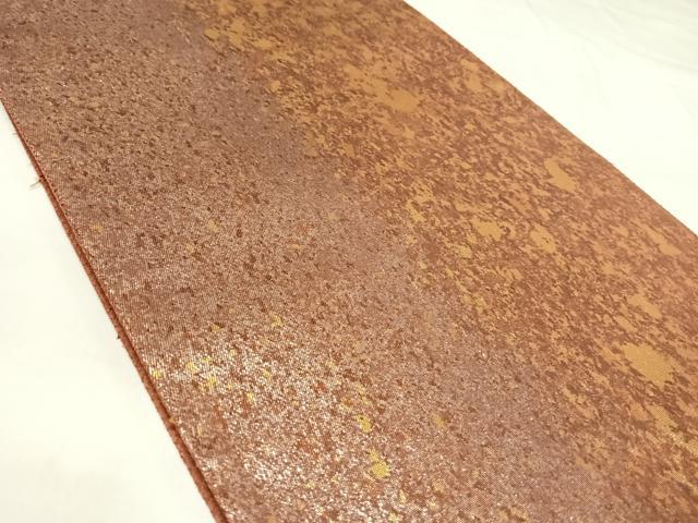 平和屋着物◎六通柄袋帯 唐織 霞宝尽くし 金銀糸 引箔 正絹 逸品 AABK5089yx