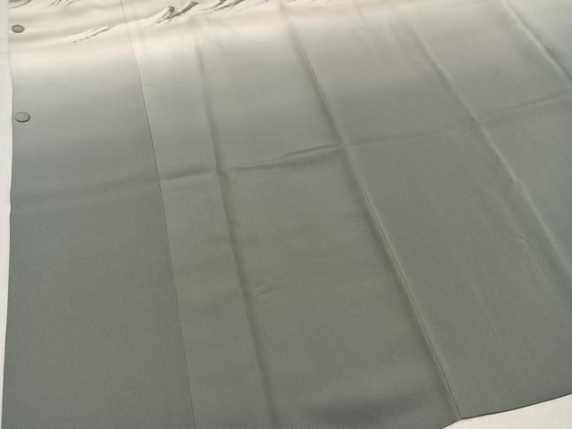 平和屋着物●道中着 重ね山 暈し染め さが美扱い 正絹 逸品 AABK5218ph