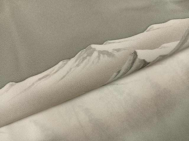 平和屋着物●道中着 重ね山 暈し染め さが美扱い 正絹 逸品 AABK5218ph
