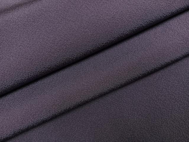 平和屋着物●上質な色無地 紫鼠色 ロング丈 正絹 逸品 AABK5242ph