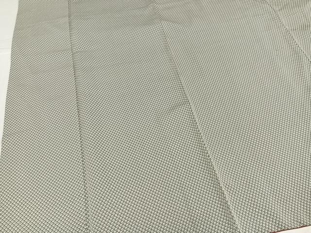 平和屋着物●お召 鹿の子文様 正絹 逸品 AABK5309ph
