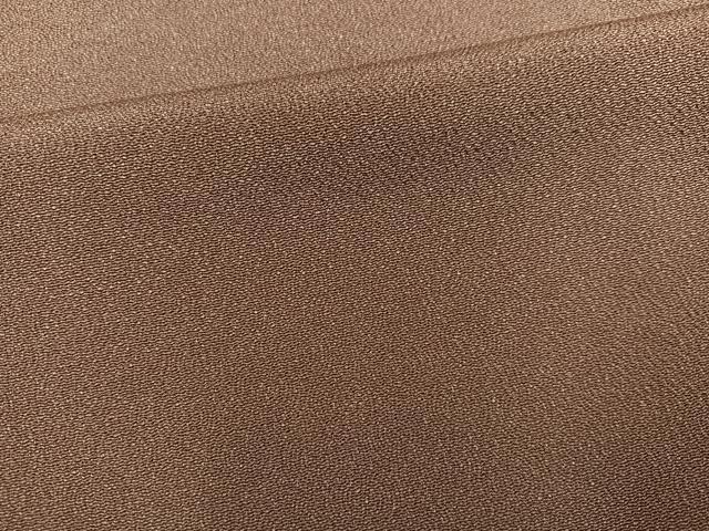 平和屋着物●江戸小紋 丸文 鬼しぼ縮緬 正絹 逸品 AABK5316ph