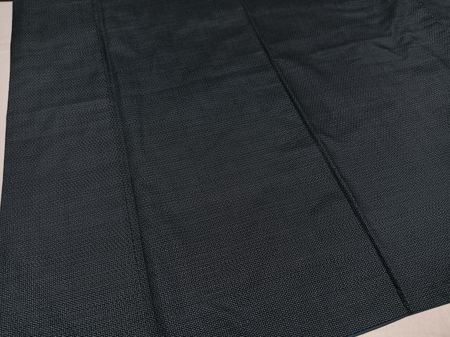 平和屋着物●男性 本場大島紬 アンサンブル 100亀甲 総詰め 正絹 逸品 AABK5360ph