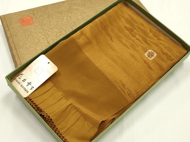 平和屋着物●ファッションデザイナー 花井幸子 和装小物 帯揚げ 霞地紋 逸品 AABK5411ay