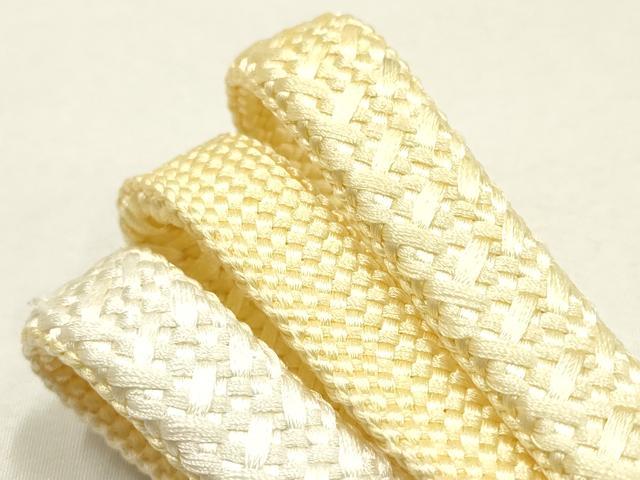 平和屋着物●和装小物 帯締め・帯揚げセット 平組 絞り 霞花文 乱菊 暈し 逸品 未使用 AABK5420ay