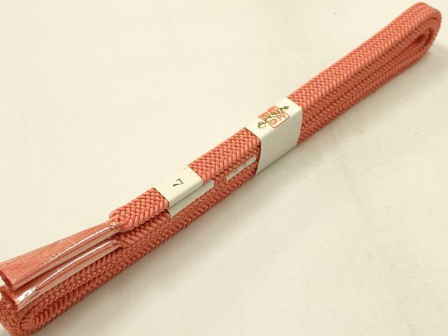 平和屋着物●和装小物 帯締め・帯揚げセット 平組 柄絞り 吉祥模様 逸品 未使用 AABK5424ay