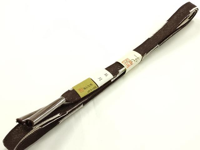 平和屋着物*夏物 和装小物 伊賀組紐 前沢工房 帯締め 夏高麗 レース組 長尺 正絹 逸品 未使用 AABK5470ay