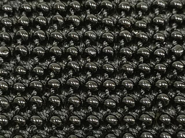 平和屋着物●和装小物 和装バッグ ハンドバッグ ビーズバッグ 黒珊瑚 逸品 AABK5492ay
