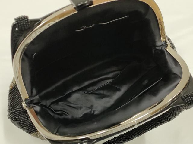 平和屋着物●和装小物 和装バッグ ハンドバッグ ビーズバッグ ペイズリー 花 逸品 AABK5506ay