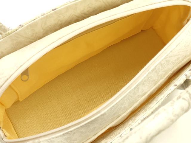平和屋着物●和装小物 和装バッグ ハンドバッグ 利休バッグ 花柄 金銀糸 逸品 未使用 AABK5526ay