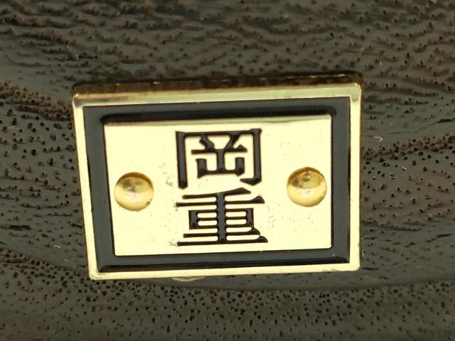 平和屋着物●岡重謹製 OKAJIMA 和装小物 下駄 桐下駄 茶 友禅柄鼻緒 象更紗 浴衣 夏着物 共箱付き 逸品 未使用 AABK5557ay