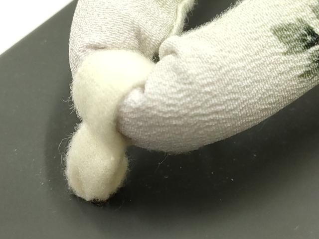 平和屋着物●岡重謹製 OKAJIMA 和装小物 下駄 桐下駄 黒 友禅柄鼻緒 象更紗 浴衣 夏着物 共箱付き 逸品 未使用 AABK5560ay