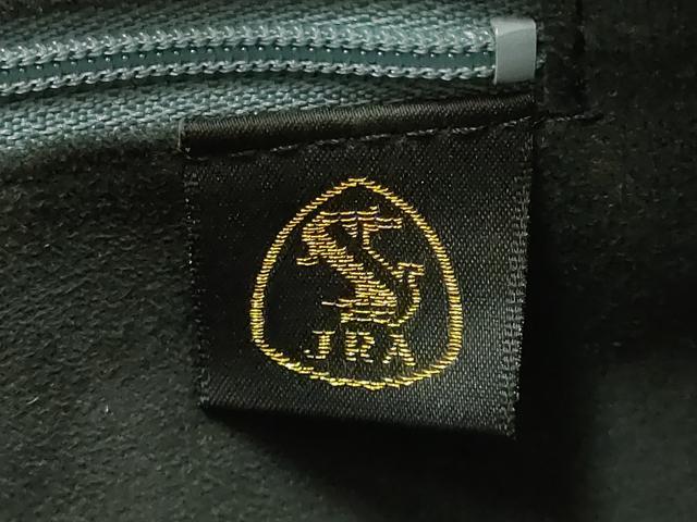 平和屋着物▼ファッション小物 ハンドバッグ オーストリッチ リボン JRAタグ付き 逸品 AABK5570ay