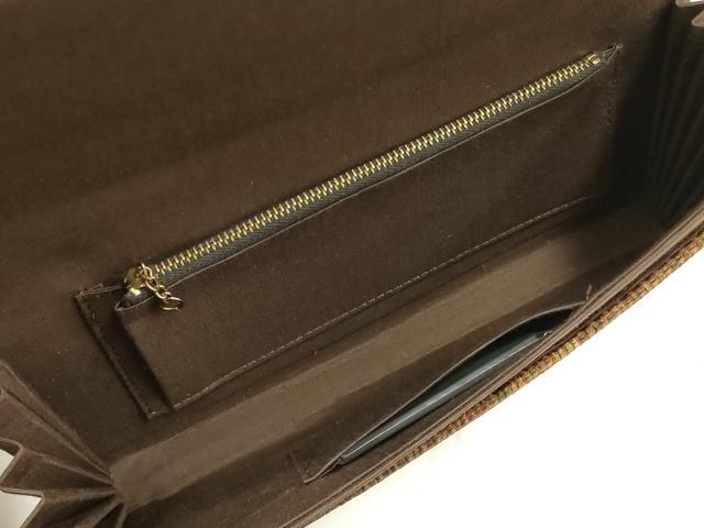 平和屋着物▼和装小物 和装バッグ クラッチバッグ 帯地使用 逸品 未使用 AABK5580ay