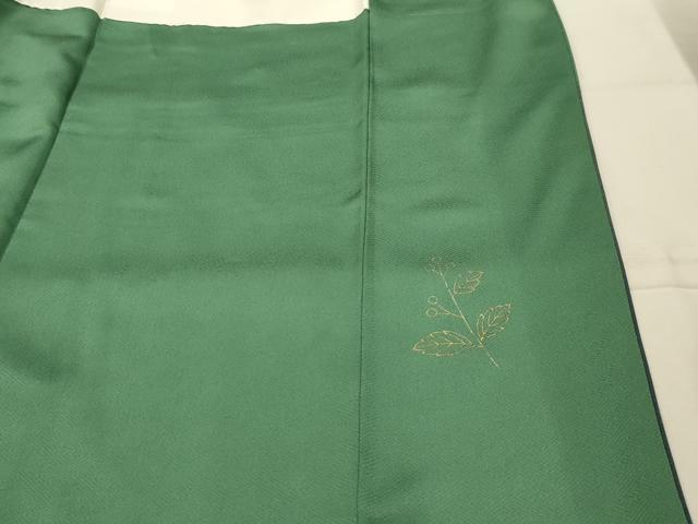 平和屋着物■訪問着 螺鈿 草花文 暈し染め 金銀彩 正絹 逸品 AABK5651sx