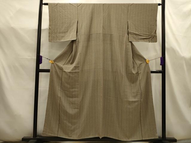 平和屋着物■上質な小紋 花間道 正絹 逸品 AABK5654sx