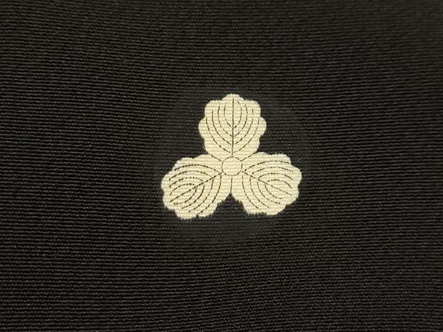 平和屋着物■豪華黒留袖 松竹梅束ね熨斗花文 暈し染め 金彩 正絹 逸品 AABK5660sx