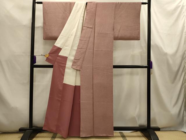 平和屋着物■江戸小紋 鮫小紋柄 正絹 逸品 AABK5680sx