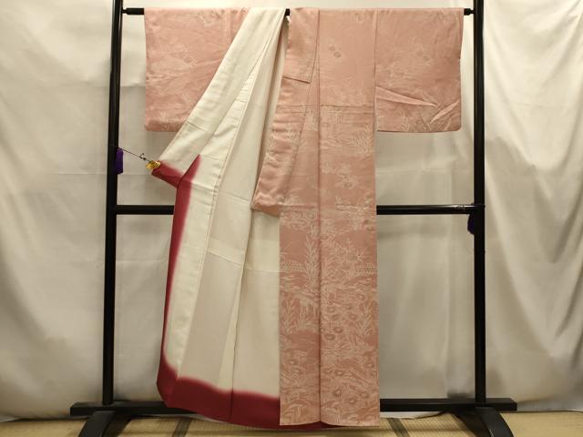 平和屋着物■訪問着 風景文 正絹 逸品 AABK5687sx