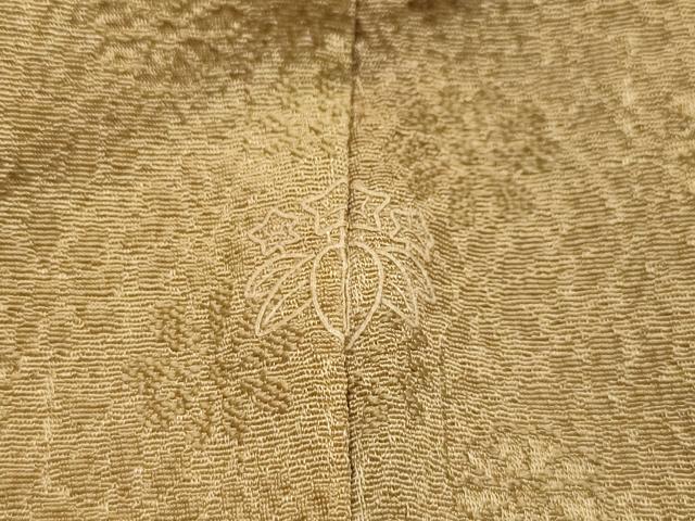 平和屋着物■上質な小紋 舞花文 暈し染め 金彩 正絹 逸品 AABK5727sx