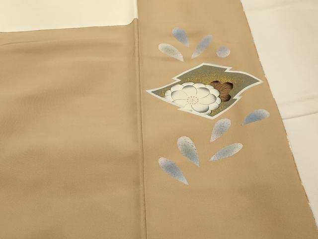 平和屋着物■訪問着 松竹梅松皮菱文 金彩 正絹 逸品 AABK5743sx