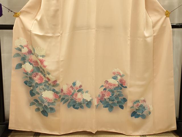 平和屋着物■訪問着 紫陽花 暈し染め 正絹 逸品 AABK5758sx