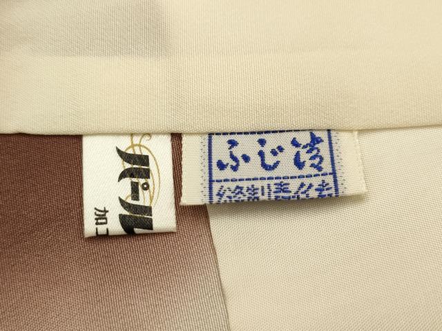 平和屋着物■訪問着 駒刺繍 花籠文 楓 金彩 正絹 逸品 AABK5773sx
