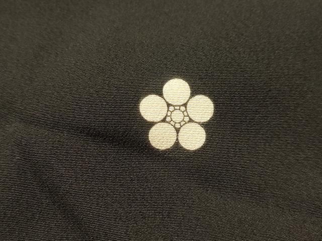 平和屋着物■豪華黒留袖 松竹梅地紙重ね花文 金彩 正絹 逸品 AABK5877sx
