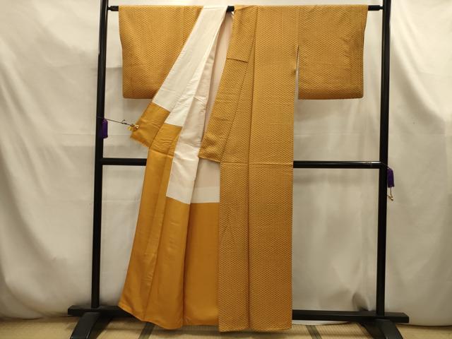 平和屋着物■上質な小紋 青海波 正絹 逸品 AABK5914sx