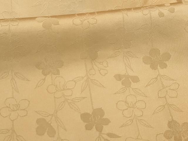 平和屋着物■上質な小紋 枝垂れ花地紋 暈し染め 正絹 逸品 AABK5915sx