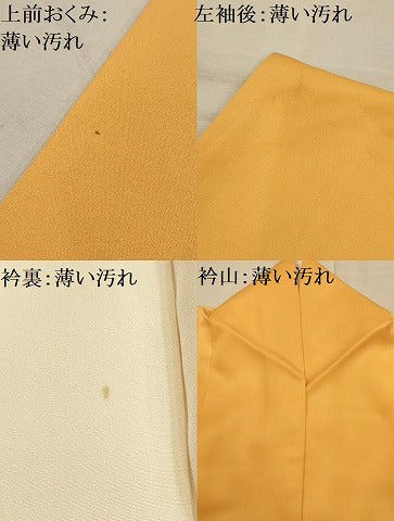 平和屋着物■訪問着 枝花文 暈し染め 金彩 正絹 逸品 AABK5951sx
