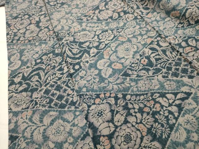 平和屋着物■上質な紬 辻が花 正絹 逸品 AABK6039sx