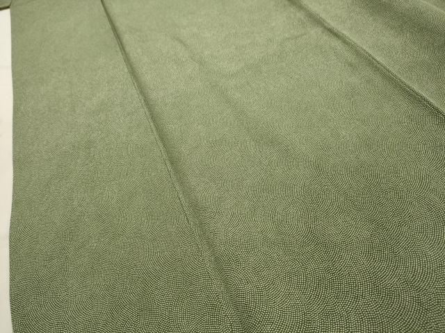 平和屋着物■江戸小紋 鮫小紋柄 正絹 逸品 AABK6046sx
