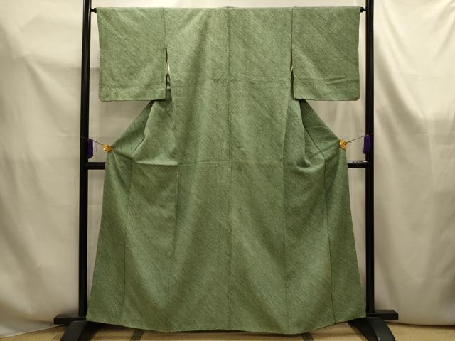 平和屋着物■大変加工の良い総絞り小紋 正絹 逸品 AABK6110sx