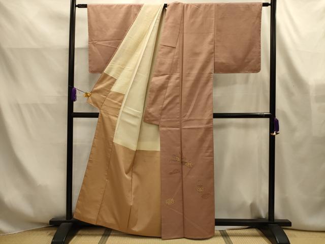 平和屋着物■豪華色留袖 紬地 楽器文 正絹 逸品 AABK6173sx