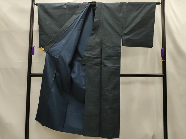 平和屋着物■男性 本場大島紬 亀甲絣 正絹 逸品 AABK6184sx