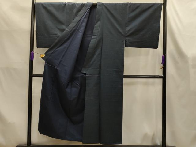 平和屋着物■男性 本場大島紬 100亀甲 総詰め キングサイズ 正絹 逸品 AABK6186sx