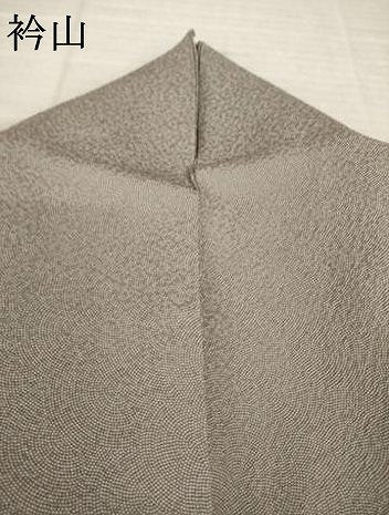 平和屋着物●伝統工芸師 服部光擴 江戸小紋 鮫小紋柄 正絹 逸品 AABK6228ck