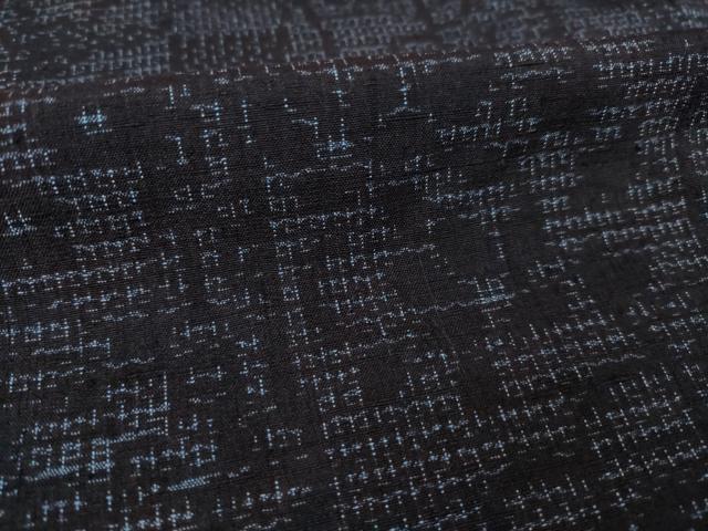 平和屋着物●結城紬 80亀甲 飾花文 まるやま扱い 正絹 逸品 AABK6279ck
