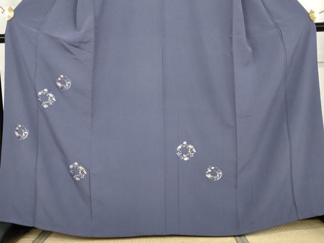 平和屋着物●訪問着 総刺繍 花丸文 金糸 正絹 逸品 AABK6345cs