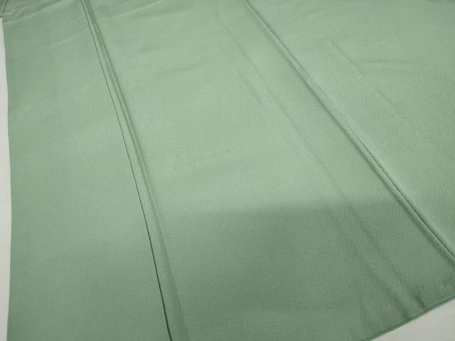 平和屋着物●上質な色無地 薄青色 正絹 逸品 AABK6360cs