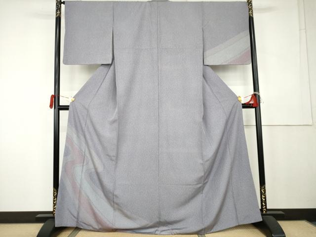 平和屋着物●訪問着 流水文 正絹 逸品 AABK6382cs