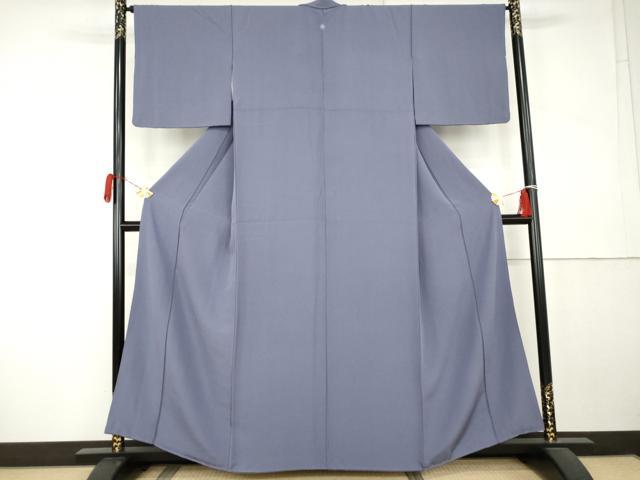平和屋着物●上質な色無地 紅掛花色 正絹 逸品 AABK6390cs