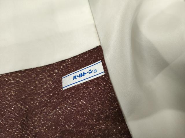平和屋着物●訪問着 辻が花 絞り 流水花文 暈し染め 金通し地 正絹 逸品 AABK6406cs