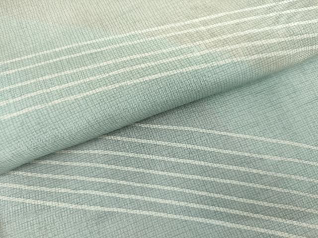 平和屋着物●訪問着 作家物 紬地 霞文 正絹 逸品 未使用 AABK6426cs