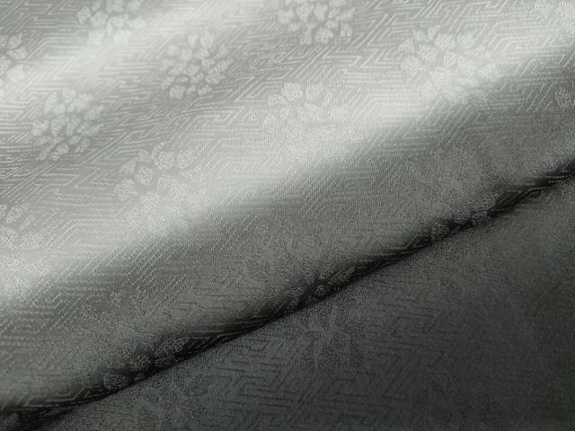 平和屋着物●訪問着 横段文 暈し染め 正絹 逸品 AABK6438cs