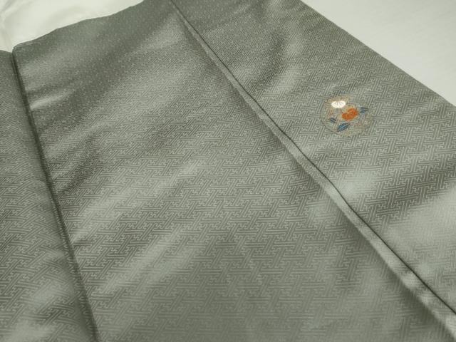 平和屋着物●友禅作家の巨匠 浅井青仁 訪問着 花丸文 金彩 正絹 逸品 AABK6467cs