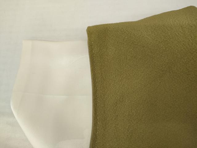 平和屋着物●染色作家 斉藤三才 小紋 霞文 暈し染め ロング丈 正絹 逸品 AABK6475cs