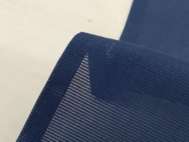 平和屋着物*夏物 色無地 絽 流水笹紋紗 褐返色 正絹 逸品 AABK6512jd